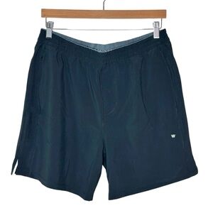 Mack Weldon Stratus Active Performance Shorts Size Large Unlined Black